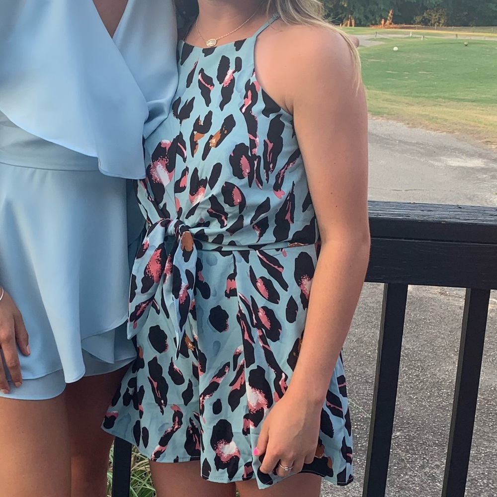 Boutique Cheetah Romper